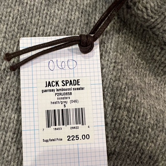 Jack Spade Sweater Size Small NWT - Picture 7 of 9